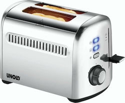 Unold Retro 2 Prăjitor de pâine 2 sloturi 950W Inox