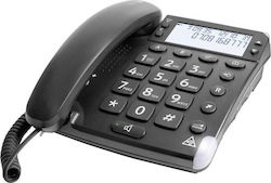 Doro Magna 4000 Corded Office Phone Black