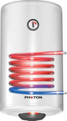 Photon Ηλεκτρομπόιλερ 80lt Glass Δαπέδου 4kW