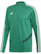 adidas Tiro 19 Training Long Sleeve Athletic Blouse Green