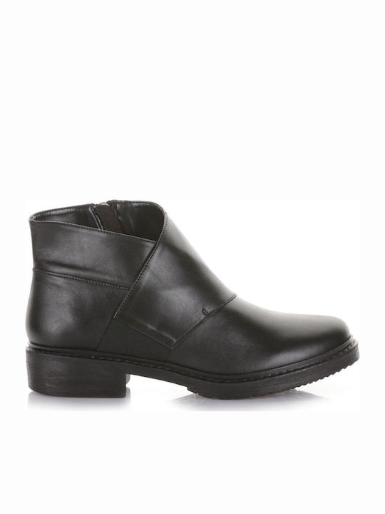 216 Leather Women's Chelsea Boots Black