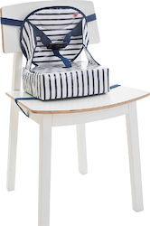 Baby to Love Scaun portabil pentru masă Scaun de masă Tesatura pentru președinte Easy Up Booster 302023 Albastru cu dungi Baby to Love Scaun portabil pentru masă Scaun de masă Tesatura pentru președinte Easy Up Booster 302023 Albastru cu dungi