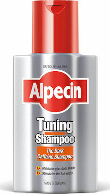 Alpecin Tuning The Dark Caffeine Shampoos for All Hair Types 200ml