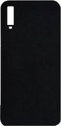 Forcell Silicone Back Cover Black (Galaxy A7 2018)