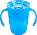 Dr. Brown's Baby Cup Cheers 360 made of Plastic Blue 200ml for 6m+m+