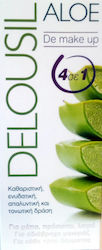 Delousil Aloe Demake Up 4 In 1 Υγρό Αδιάβροχου Ντεμακιγιάζ 300ml Delousil Aloe Demake Up 4 In 1 Υγρό Αδιάβροχου Ντεμακιγιάζ 300ml