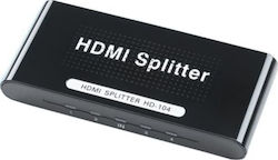 Muzik HD-104 FHD 1 Input 4 Outputs HDMI Splitter