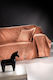 Guy Laroche Balance Sesselüberwurf Zwei Seiten Chenille 150x170cm Salmon