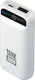 Lampa Tank Power Bank 5000mAh με Θύρα USB-A Λευκό