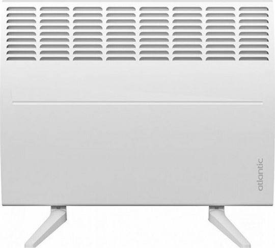 Atlantic F119 Design CE Convector Heater Floor 1000W with Electronic Thermostat 46.5x46.1cm White