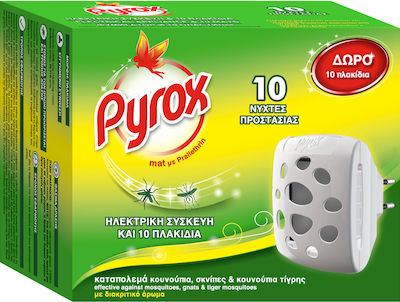 Pyrox Συσκευή για Ταμπλέτες για Κουνούπια / Μύγες 10 tabs