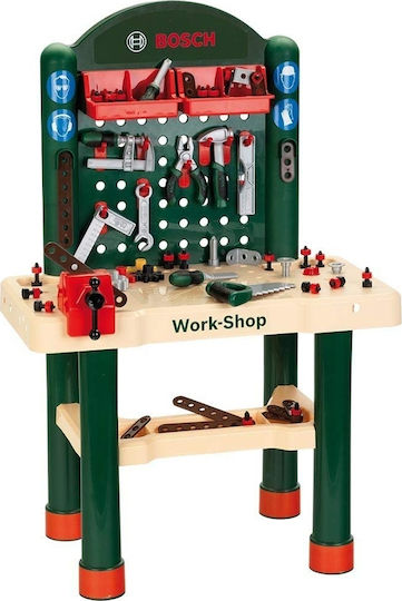 Wooden Toy Childs Bosch Workbench Wooden Toy Workbench LIDL