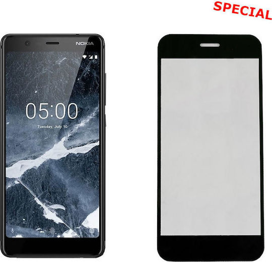 Idol 1991 2.5D Full Face Tempered Glass (Nokia 5.1)