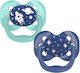 Dr. Brown's Pacifiers Silicone Blue-Green with ...