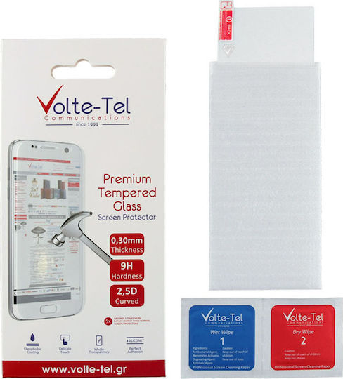 Volte-Tel 2.5D Vollkleber Vollflächig gehärtetes Glas (Huawei Mate 10 Lite)