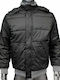 Everlast 10243 Herren Winter Jacke Lässig Schwarz