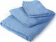 Dimcol Facecloth Combed 1331813004600028 50x100cm. Light Blue Weight 500gr/m²