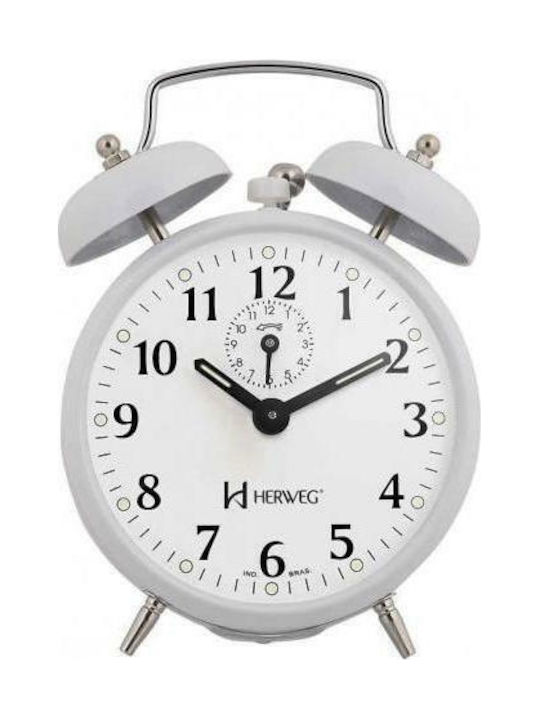 Cetronic Tabletop Clock with Alarm 2208 White