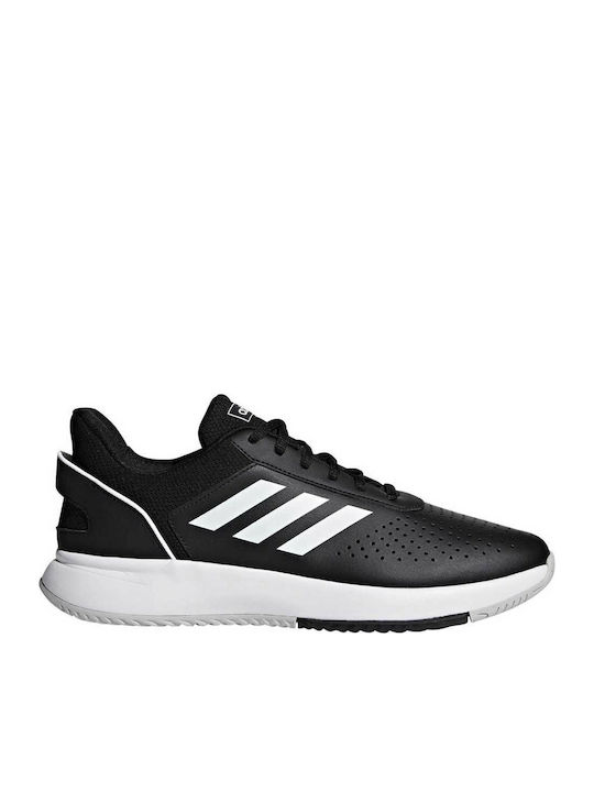 adidas Courtsmash Bărbați Pantofi Tenis Toate instanțele Core Black / Cloud White / Grey Two