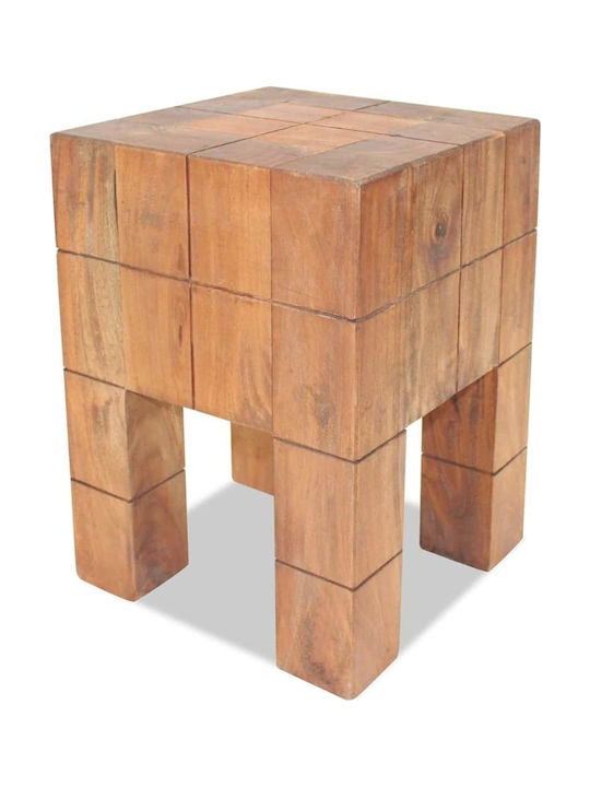 Stool For Kitchen Brown 28x28x40cm