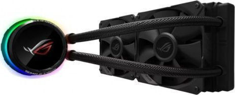 Asus ROG Ryuo 240 120mm Dual Fan CPU Water Cooler with RGB Lighting for AM4/1200/115x Socket