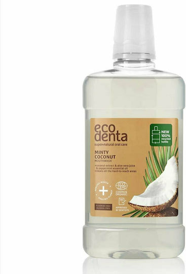 Ecodenta Cosmos Organic Minty Coconut Mouthwash Daily Protection