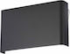 Nowodvorski Haga Modern Lamp Wall with Socket G9 Black 25x15x4cm