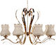 Keskor Candelabru 8xE27 Auriu 1314-8