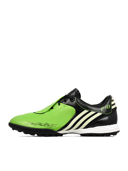 Adidas F10i TRX TF Ποδοσφαιρικά Παπούτσια με Σχάρα Πράσινα