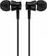 Jellico X4 In-ear Handsfree με Βύσμα 3.5mm Μαύρο