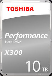 Toshiba X300 Performance 10TB 3.5" 7200rpm HDWR11AUZSVA