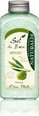 Naturalis Bath Salt Sel De Bain with Cystals with Fragrance Olive Milk 1000gr