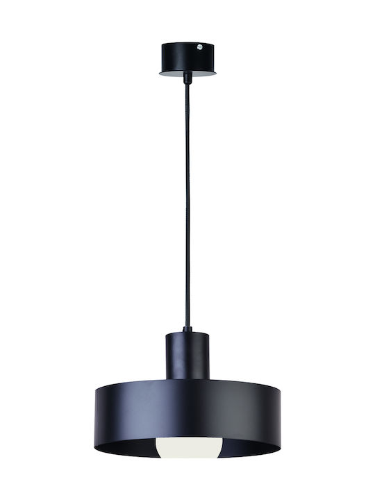 Viokef Norton Pendant Light Single-Light for Socket E27 Black