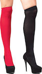 Socks/Tights for Carnival in Red color 2pcs