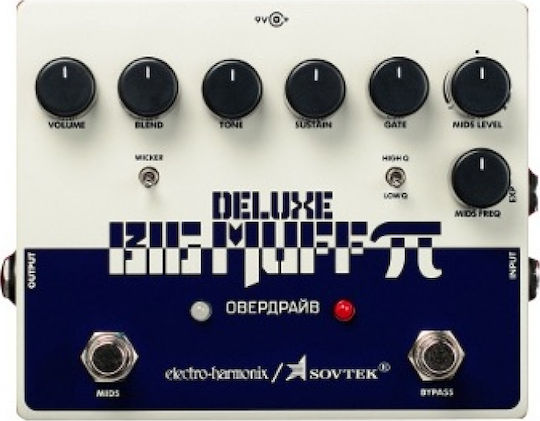 Electro-Harmonix Sovtek Deluxe Big Muff Pi Pedală Efectul Distorsiune Chitară electrică