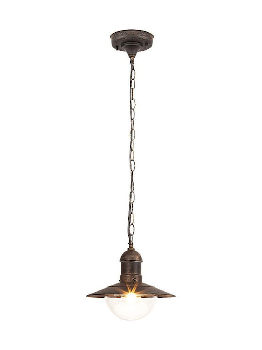 Rabalux Pendant Light Single-Light for Socket E27 Gold