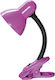 Rabalux Dennis Office Lamp with Flexible Arm for Socket E27 and Clip in Purple Color
