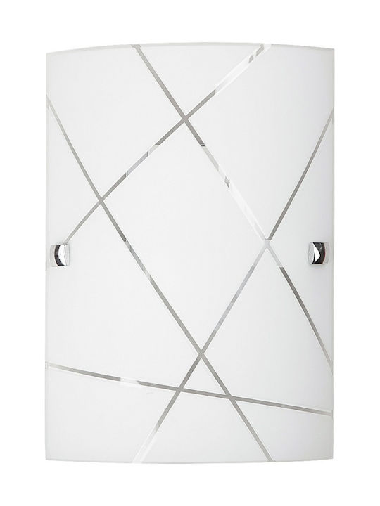 Rabalux Modern Lamp Wall with Socket E27 White 31x18cm