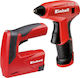 Einhell ΤC-TΚ 3,6 Li Σετ Πιστόλι Θερμοκόλλησης & Καρφωτικό 3.6V με 1 Μπαταρία 1.5Ah