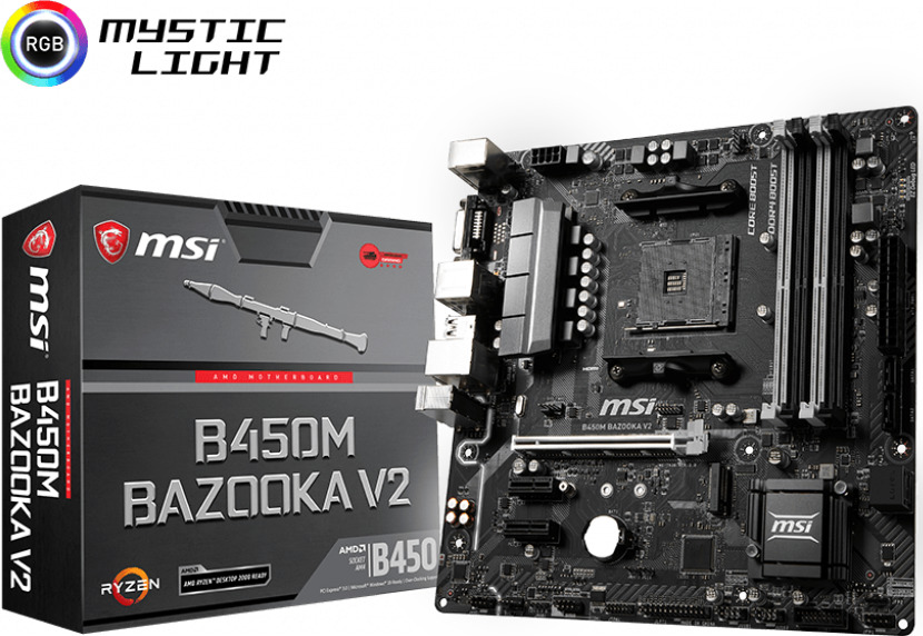 Msi b450m bazooka v2 обзор