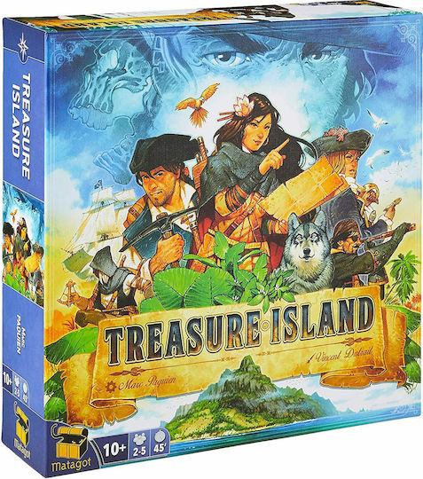 Επιτραπέζιο Παιχνίδι Treasure Island για 2-5 Παίκτες 10+ Ετών (EN) Matagot