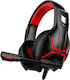 Marvo HG8928 Over Ear Gaming Headset with Connection 2x3.5mm / 3.5mm Red