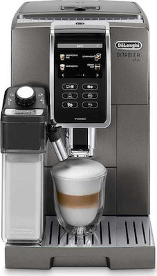 De'Longhi ECAM 370.95 T Dinamica Plus Automatic Espresso Machine Wi-Fi Connected with Grinder 19bar Gray