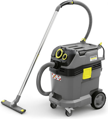 Karcher NT 40/1 Tact Te L Σκούπα Υγρών / Στερεών 1380W με Κάδο 40lt