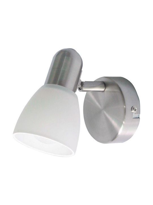 Rabalux Soma Einzel Spot mit Fassung E14 in Sil...