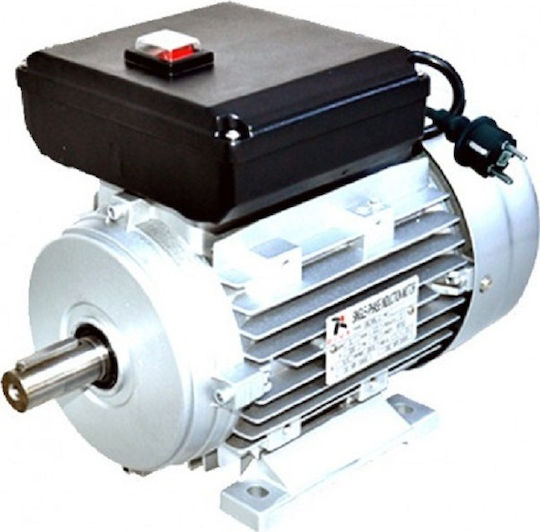Plus MY 100L14 Μονοφασικός Ηλεκτροκινητήρας 3hp Μέγιστων Στροφών 1400rpm με Σφήνα 220V