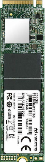 Transcend 110S SSD 256GB M.2 NVMe PCI Express 3.0