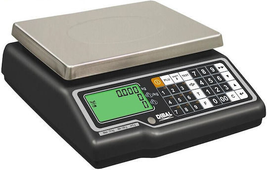Dibal ICS G-310 Electronic Retail Scale with Weighing Capacity of 30kg and Division 10gr