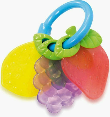 Lorelli Μασητική Κουδουνίστρα Οδοντοφυΐας "Fruits" Χωρίς BPA από Πλαστικό για 0 m+