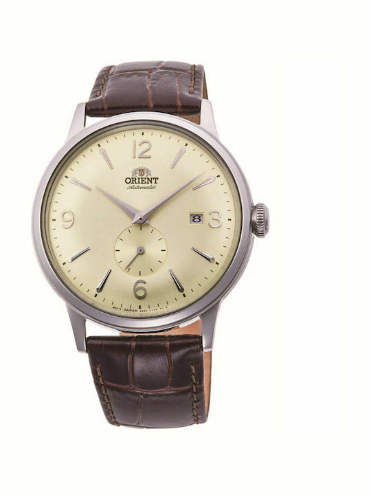 Orient Bambino Men's Watch Automatic with Brown Leather
